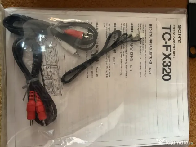 Sony TC-FX320 – Deck Cassette Vintage – nou