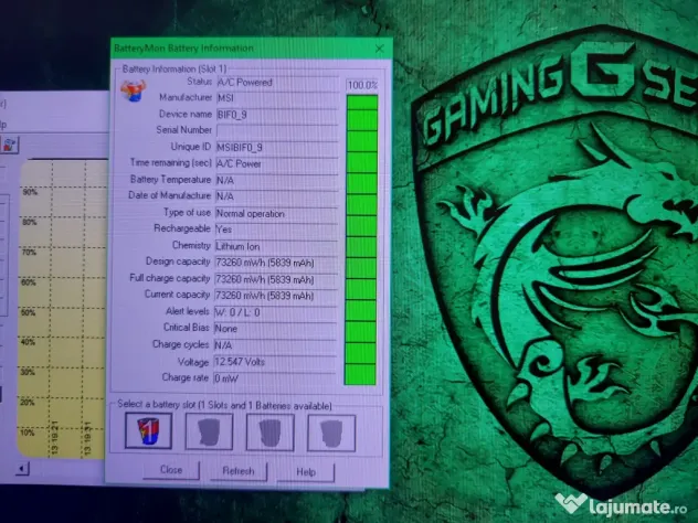 Laptop Gaming MSI GT72S 6QE Dominator Pro G