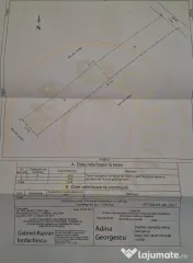 Teren intravilan 1246 mp Prundu Platou -Fragilor 