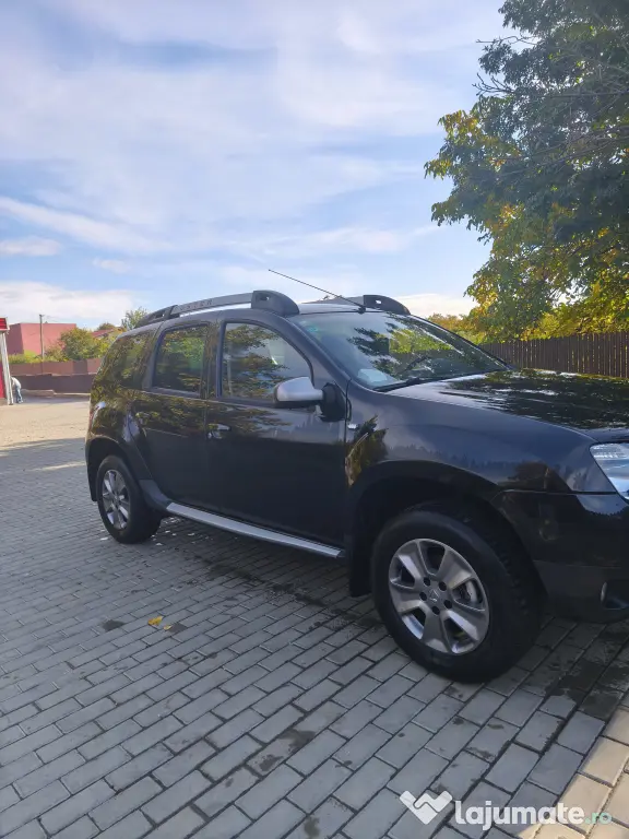 Dacia Duster 1.5 dCi, 2015 4x4,110CP, 115000 Km, negru metalizat