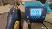 Letcon si suflantă aer cald Bakon Bk881 - 650W + suflantă rezervă 