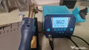 Letcon si suflantă aer cald Bakon Bk881 - 650W + suflantă rezervă 