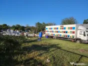 Camion apicol cu albine 