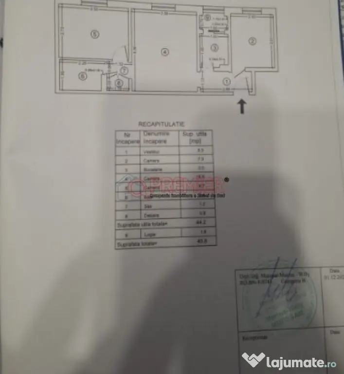 Apartament cu 3 cam - Str Resita