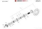 Grup conic CARRARO 63338 = 68346 CASE 580ST