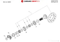 GRUP CONIC (COROANA+PINION ATAC) CARRARO 63338 = 68346 