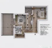 High Garden East Obor-Apartament 2 camere cu terasă de 33mp 