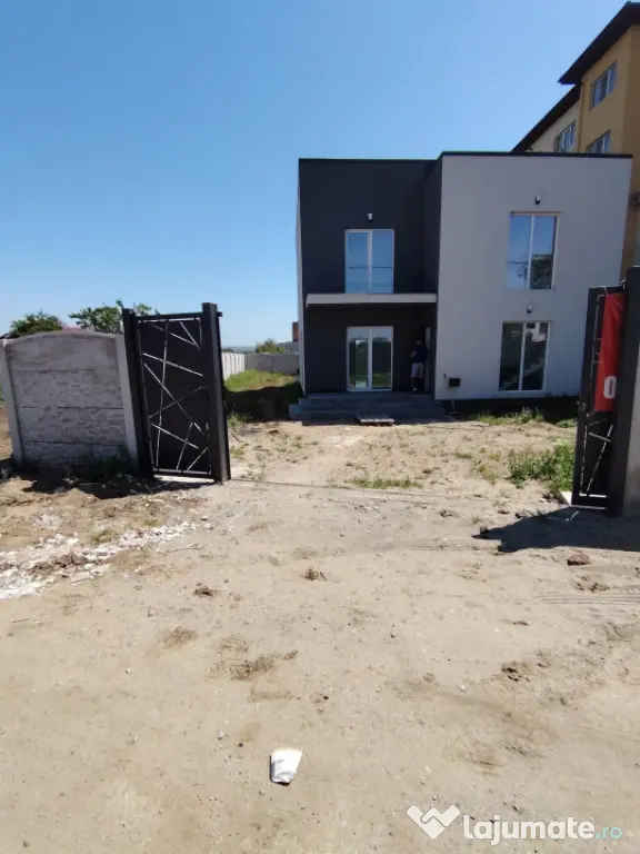 Casă modernă la cheie, 150 mp utili, teren 500 mp, zona I?