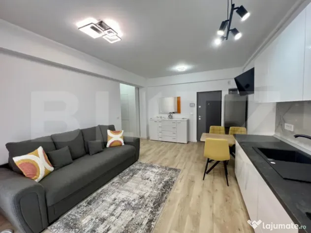 Apartament 2 camere, 50 mp, prima inchiriere, centrala si AC