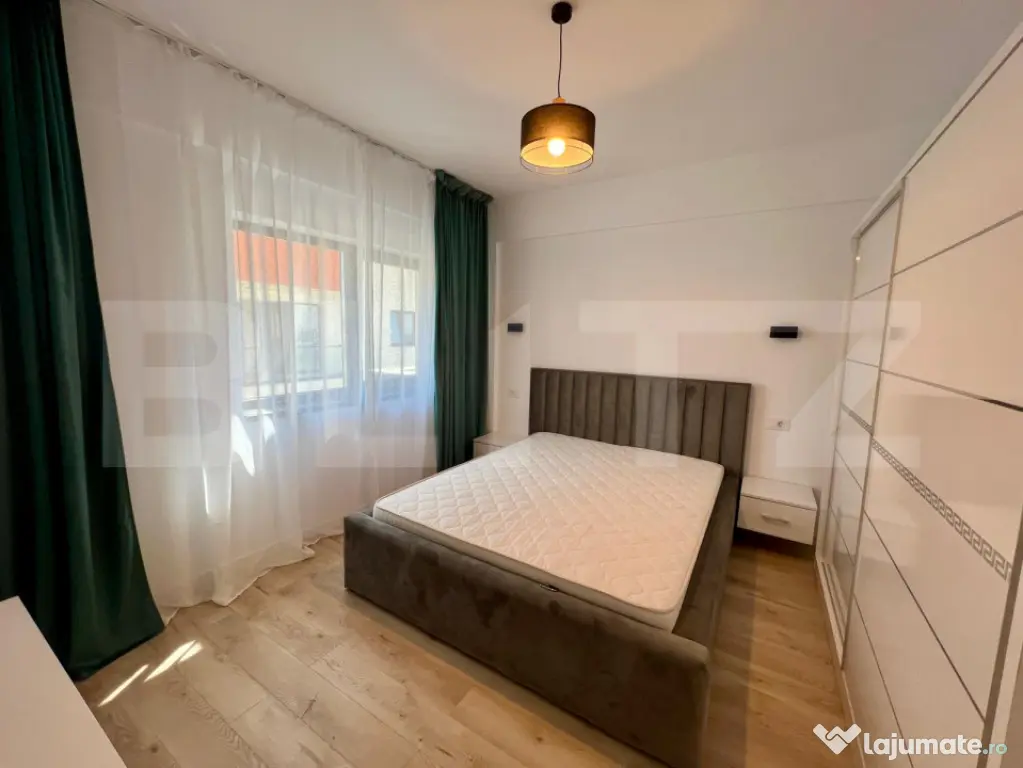 Apartament 2 camere, 50 mp, prima inchiriere, centrala si AC