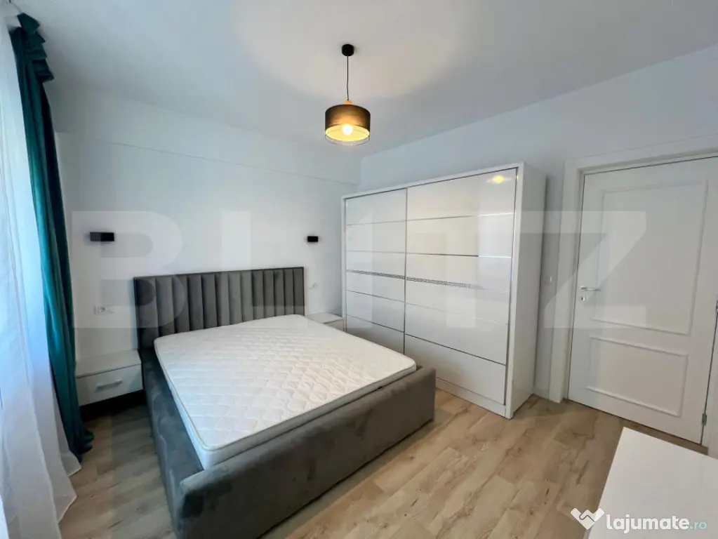 Apartament 2 camere, 50 mp, prima inchiriere, centrala si AC