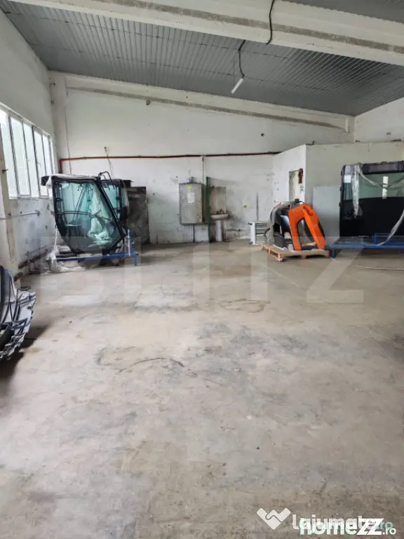 Hală de inchiriat, cu suprafața de 400 mp, Bistrita
