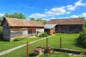 Tur 3D!4.300 mp teren, pomicultura casa traditionala, anexe 