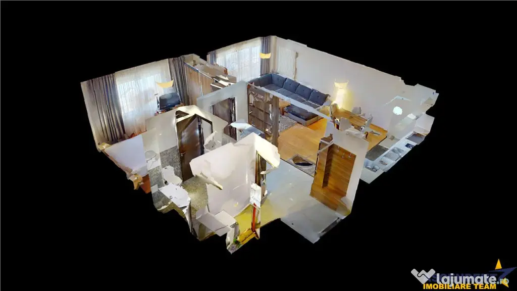 Apartament doua camere, decomandat, 64mp,parcare securizata,