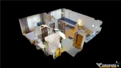 Apartament doua camere, decomandat, 64mp,parcare securizata, 