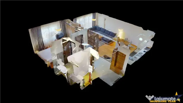 Apartament doua camere, decomandat, 64mp,parcare securizata,