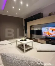 Apartament 2 camere, 55.25 mp, mobilat, etaj 3, zona Tudor 