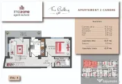 2 camere | Prelungirea Ghencea | 62.59 mp | Etaj 3 | Fina... 