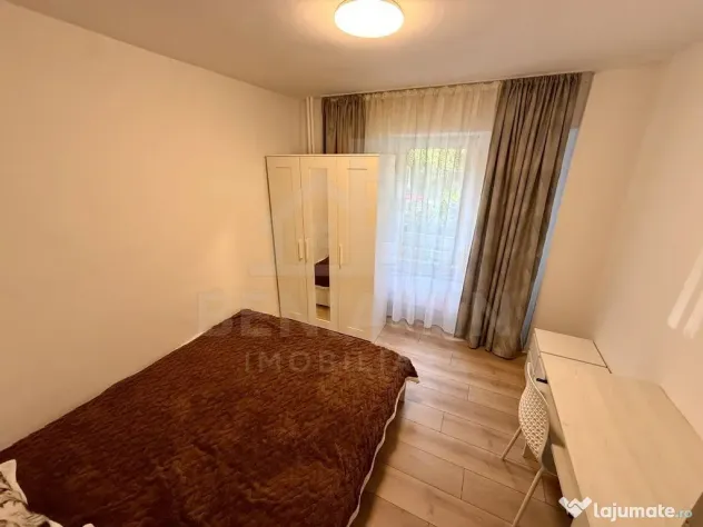 2 camere decomandat - parter - mobilat - utilat - centru ...