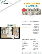 Young Residence 2 cam 64 mp la 10 min metrou 