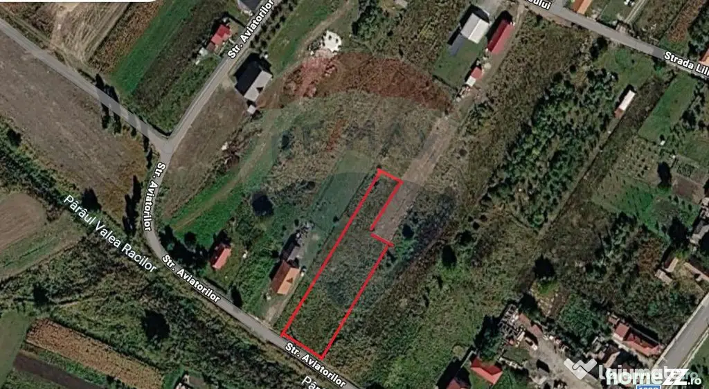 Teren intravilan de vanzare in Tureni, 1400 MP. Cluj