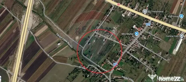 Teren intravilan de vanzare in Tureni, 1400 MP. Cluj