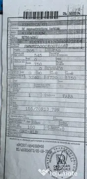 Remorca zincata autoturism 750 Kg - basculabila - 2 sectoare si capac din fibra 