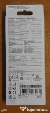 Vand bratara inteligentă Xiaomi Smartband 9 sigilata 
