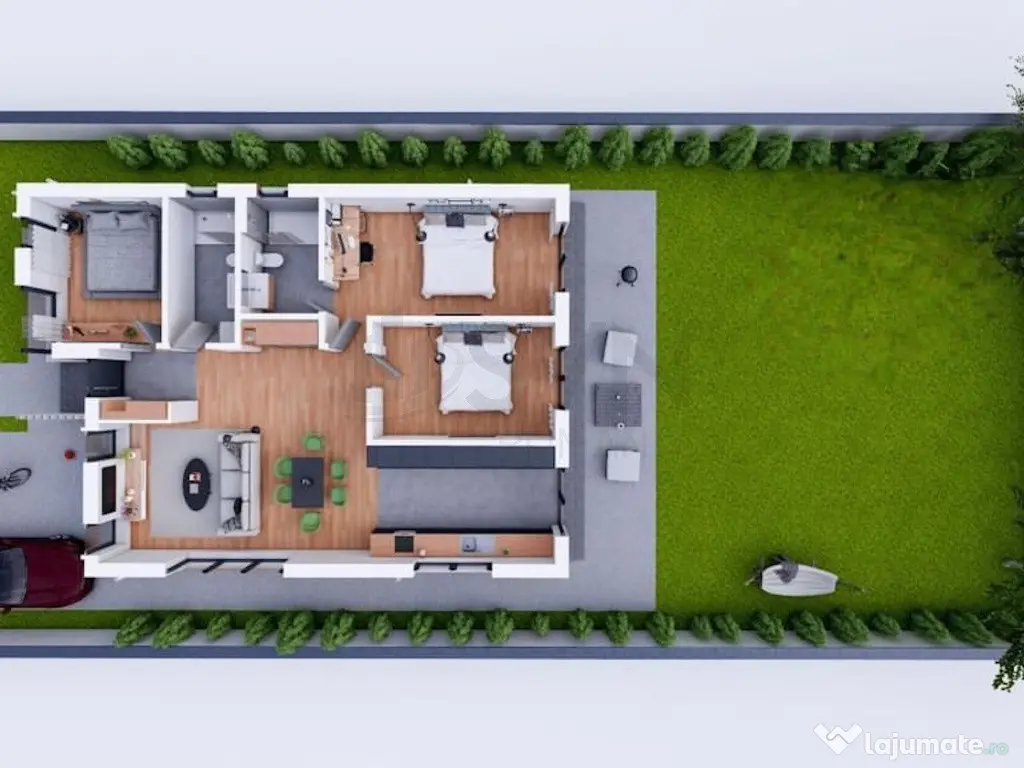 Vila Superba 4 camere Tunari