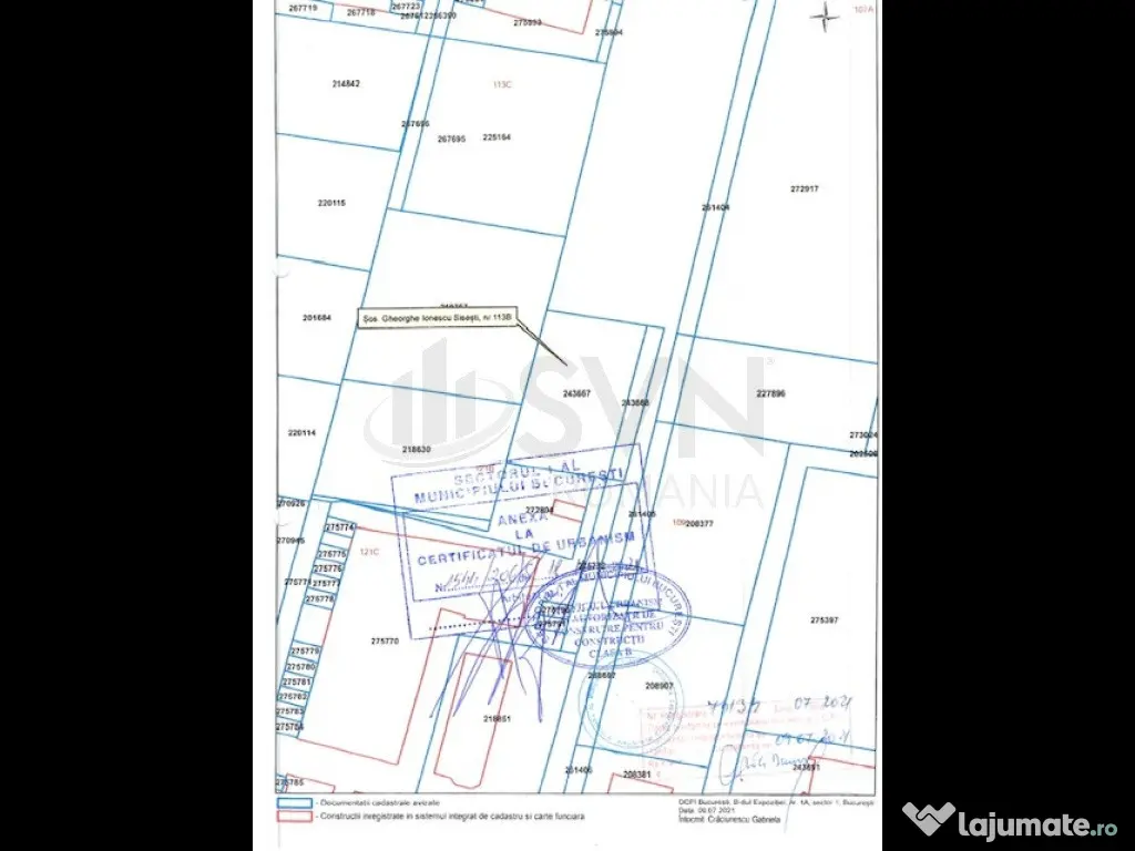 Teren Baneasa constructii 522