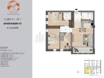 Apartament 4 camere I Campina Residence I Proiect Nou I D...