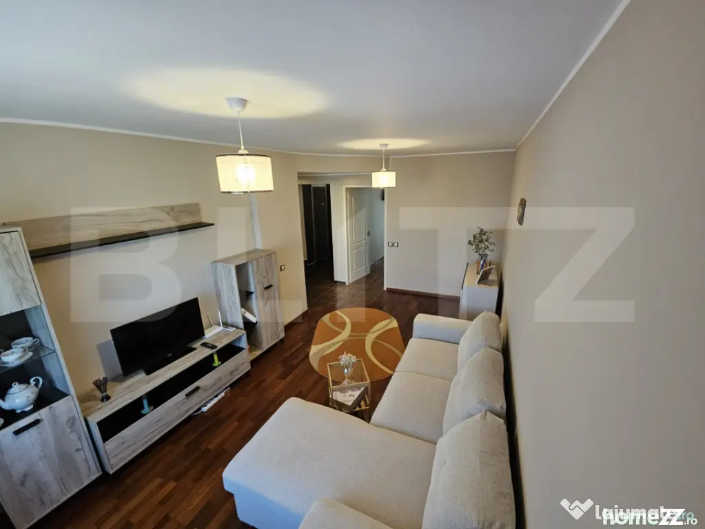 Apartament 2 camere decomandat, Bucium – mobilat și utila