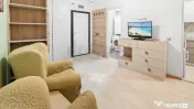 Studio Aviatiei bloc nou mobilat cu parcare 
