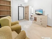Studio Aviatiei bloc nou mobilat cu parcare 