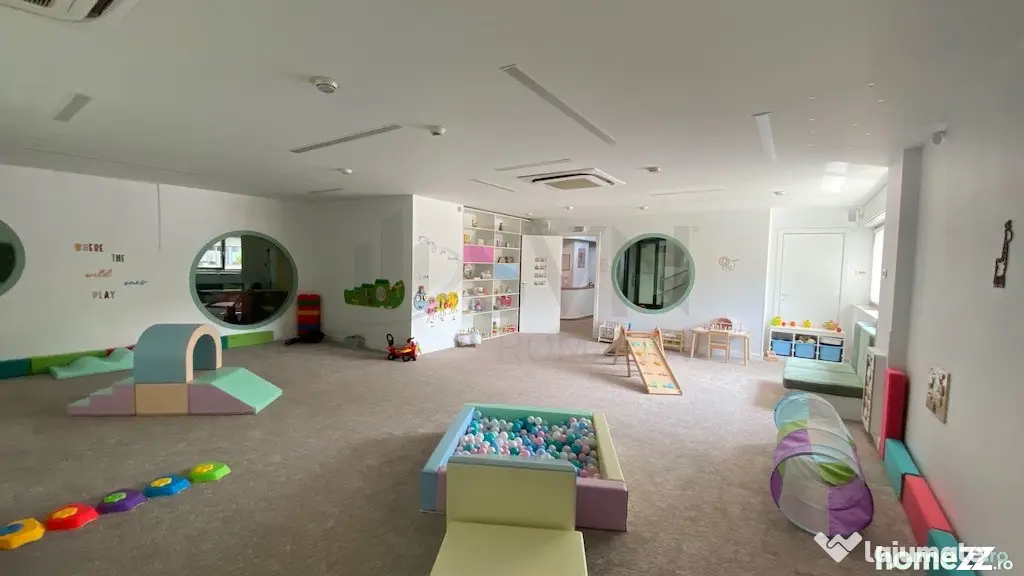 Spatiu comercial amenajat loc de joaca - predare afacere
