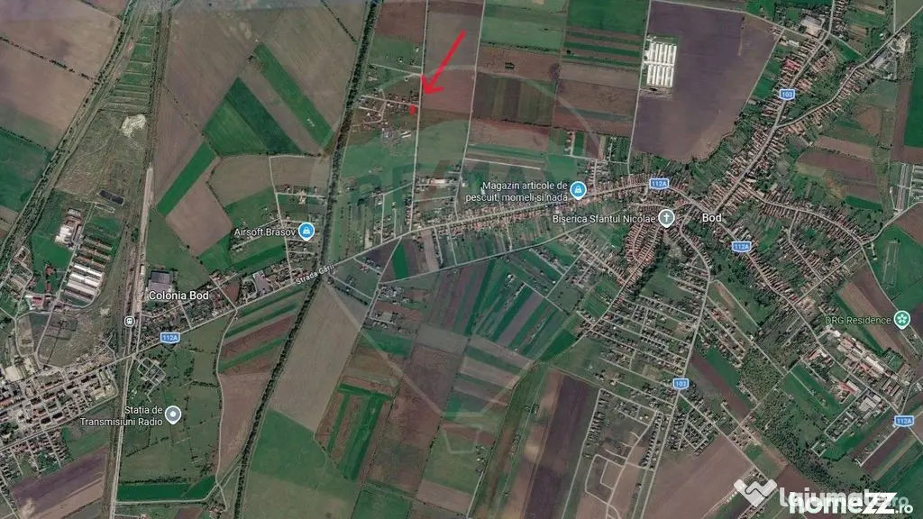 Teren intravilan pentru casă | 511 mp | Bod, Brașov |