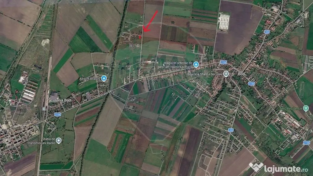 Teren intravilan pentru casă | 511 mp | Bod, Brașov |