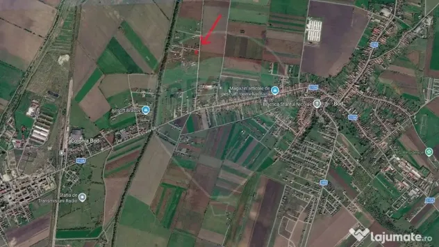 Teren intravilan pentru casă | 511 mp | Bod, Brașov |