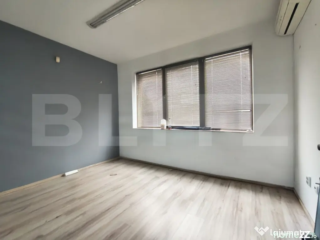 Spatiu birouri 105 mp, 3 incaperi, parcari, cheltuieli inclu