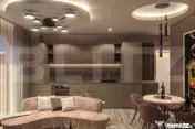 Apartament cu 3 camere, semifinisat, 48.45 mp, zona Primarie 