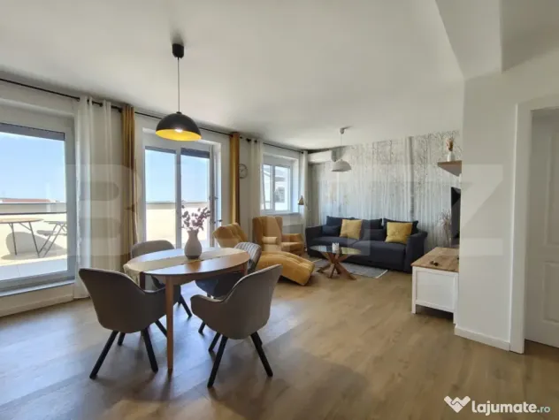 Penthouse 3 camere Anastasia Residence, terasa 40 mp, prima