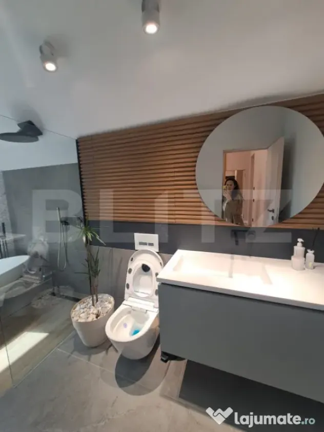 Casa individuala, 4 camere, P+M, proiect superb! zona Stupin