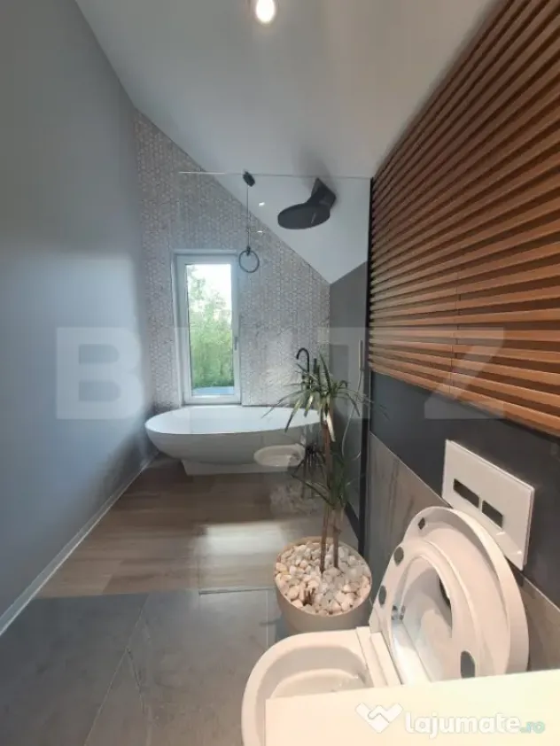 Casa individuala, 4 camere, P+M, proiect superb! zona Stupin