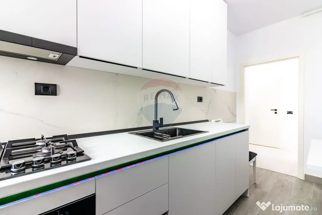 Apartament 2 camere Buftea | Bloc nou | Mobilat complet +...