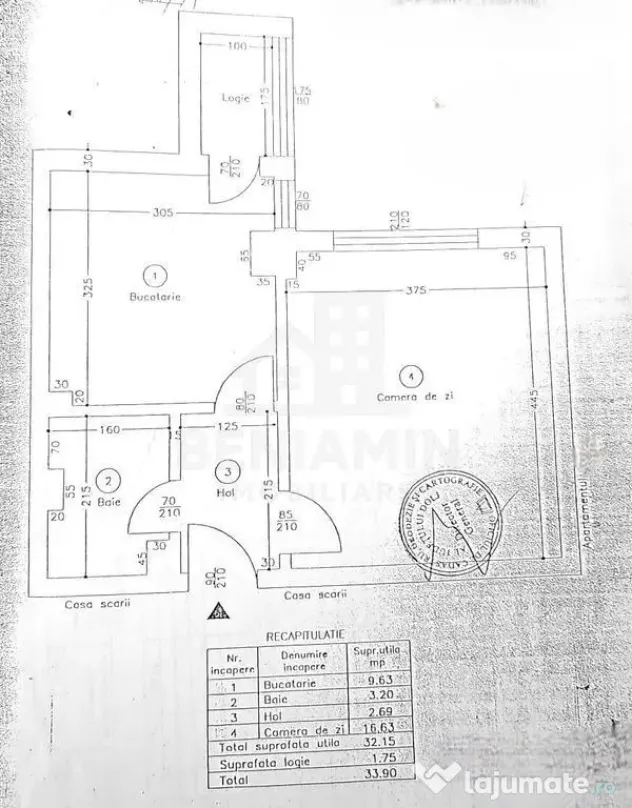 Garsoniera Decomandata pe Dezrobirii -centrala termica -e...