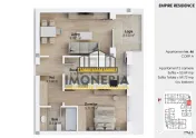Empire Residence Tornadei 2 – Comision 0% – 2 camere spa 