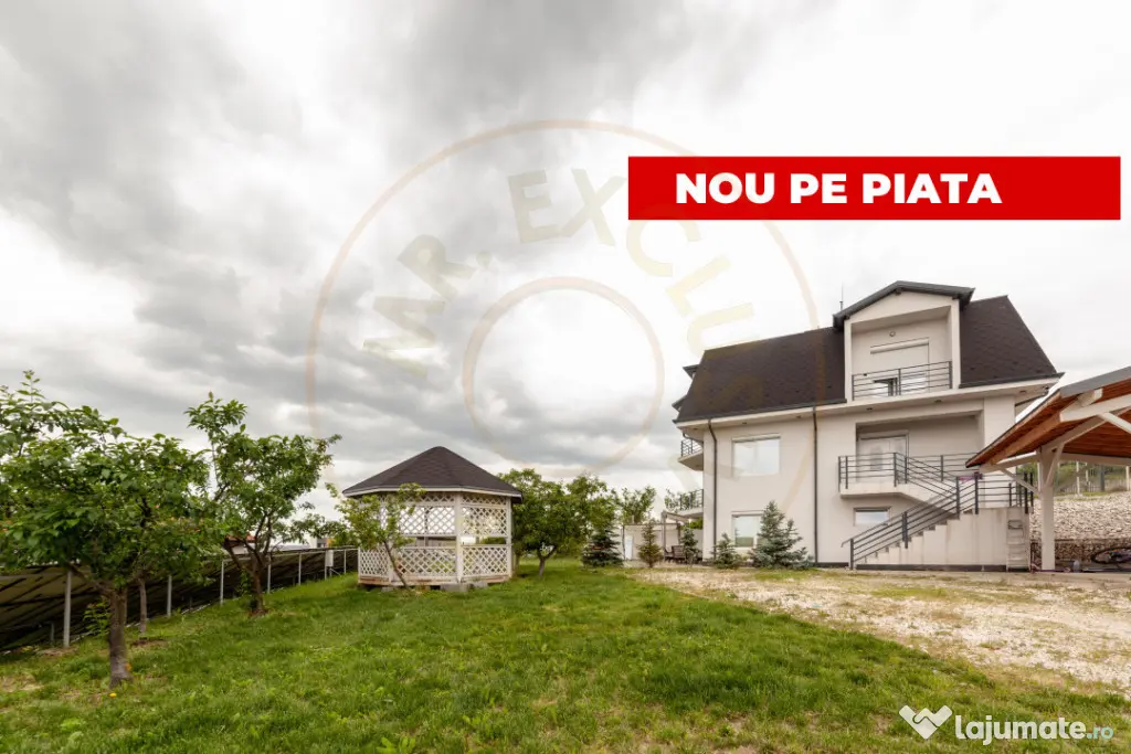 Vila cu autonomie energetica si 1255 mp teren – Stefanesti