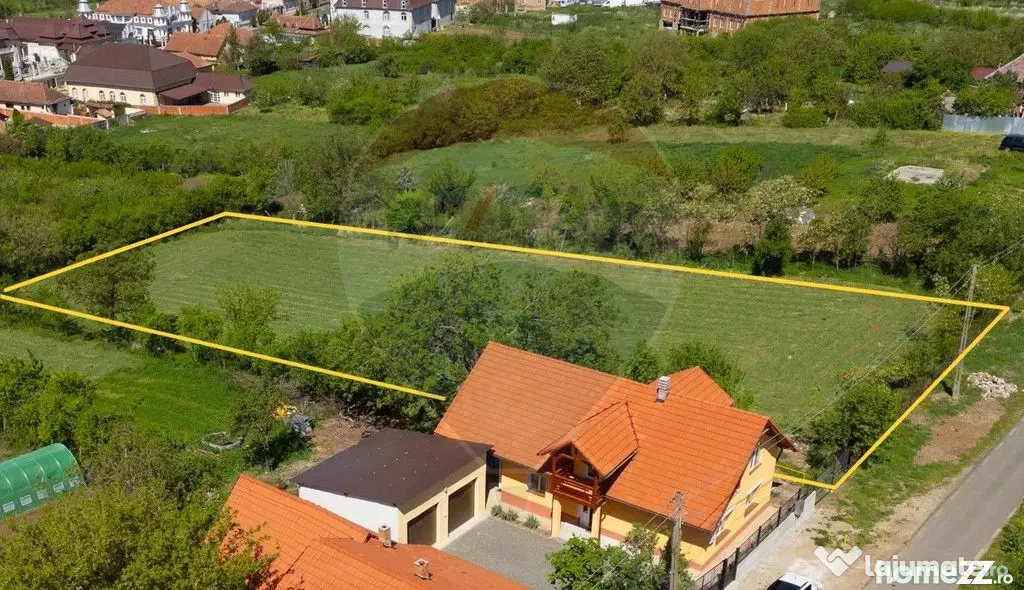 Teren 3.225 mp lângă Cetatea Șiria – utilități , p...
