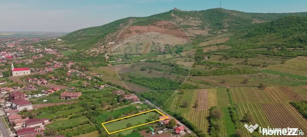Teren 3.225 mp lângă Cetatea Șiria – utilități , p...