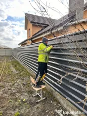 Executam garduri din tabla cutata dipca metalica 